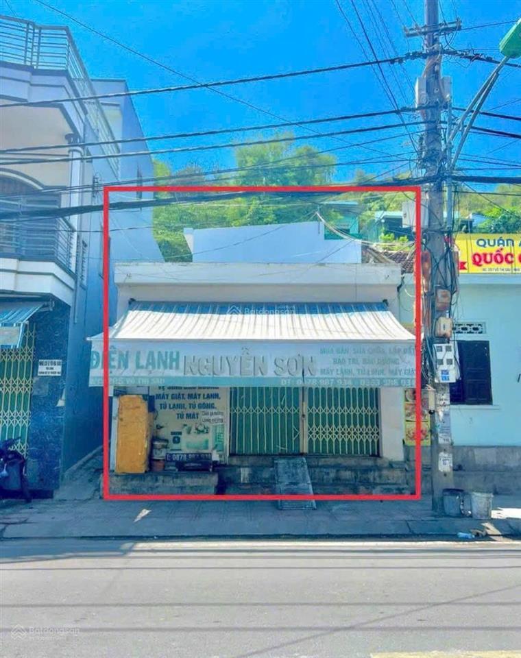 Mặt tiền võ thị sáu nam nha trang 67m đang cho thuê 5tr/tháng giá chỉ 6,5 tỷ