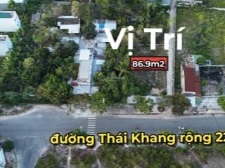 Bán lô đất đẹp cách đường chính thái khang ngay ngã 3 phước đồng vị trí đẹp