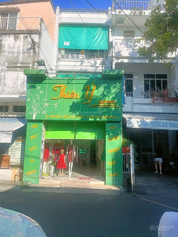 Bán nhà mặt tiền đường trần bình trọng trung tâm nha trang chỉ 8,2 tỷ mặt tiền kinh doanh