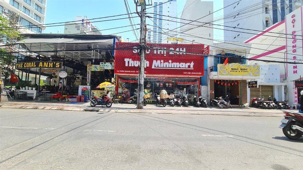 Bán nhà mặt tiền trần quang khải nha trang cách biển 100m