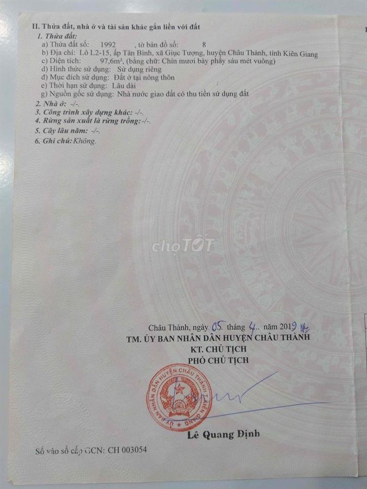 Nền full thổ cư giá chỉ hơn 300tr, đầy đủ tiện ích