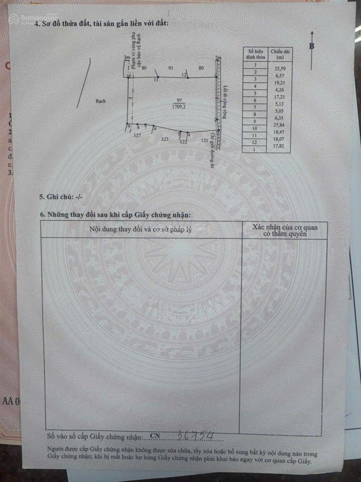 1.711m mt 32m, phước lại, cần giuộc chỉ 2,2 tỷ.