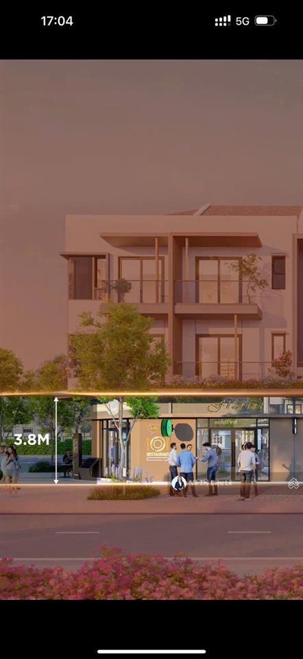 Bán shophouse đẹp tại sun casa square, 3,6 tỷ, 100m2, view đẹp