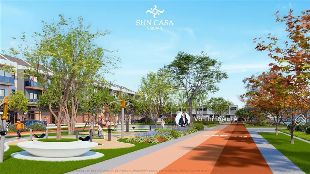 Bán shophouse đẹp tại sun casa square, 3,6 tỷ, 100m2, view đẹp