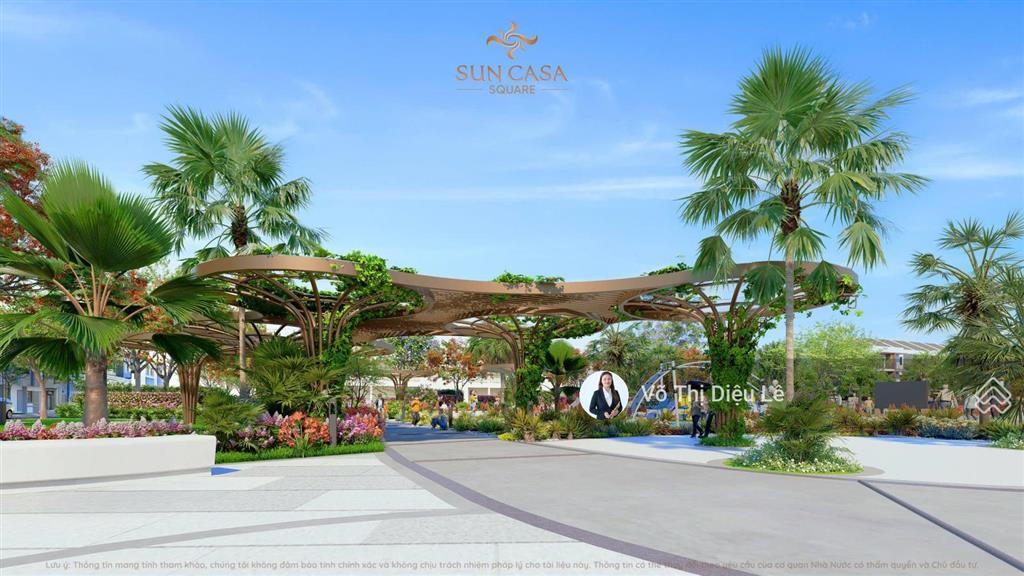 Bán shophouse đẹp tại sun casa square, 3,6 tỷ, 100m2, view đẹp