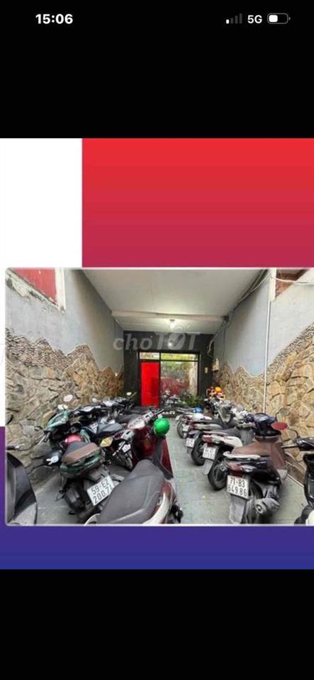 nguyên căn ô tô đường CÔ GIANG phú nhuận (4,3x25)1t2lau st 4p4wc