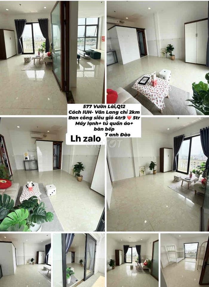 P cách IUH- Văn Lang 1,5km-2km k gác, có gác cso ban công 3tr7-5tr