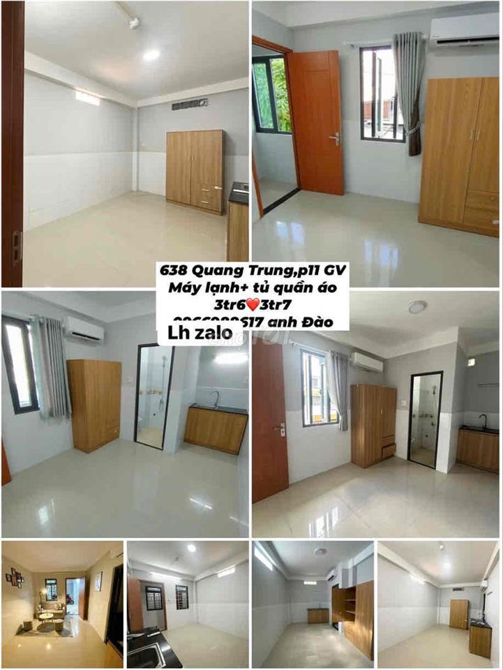 Studio Quang Trung thuận tiện đón bus 3tr6-3tr7
