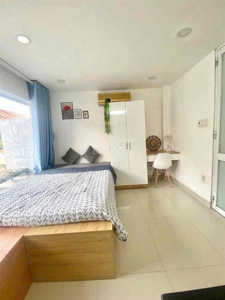 Studio view kính sát cityland 3tr7 full nội thất