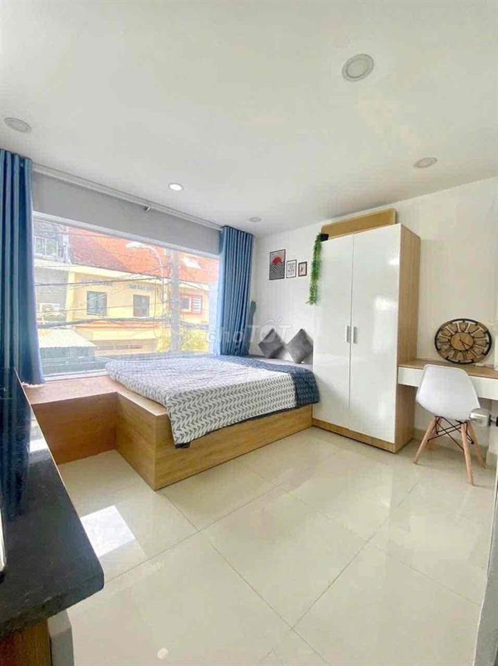 Studio view kính sát cityland 3tr7 full nội thất