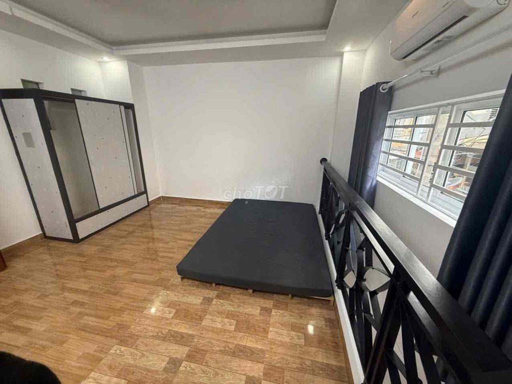 Studio 45m2 Full nội thất máy giặt riêng 1PN tách bếp