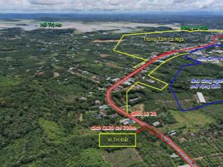 Bán đất tại xã la ngà, định quán hàng hiếm view siêu đỉnh đồi nhìn ra hồ trị an cách ql20 chỉ 200m