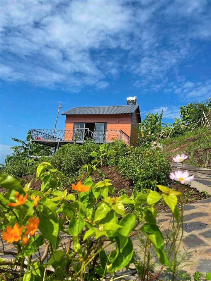 Chủ ngộp nh cắt lỗ 300 triệu, đất vườn view siêu đẹp hồ trị an tại xã la ngà, định quán, đồng nai