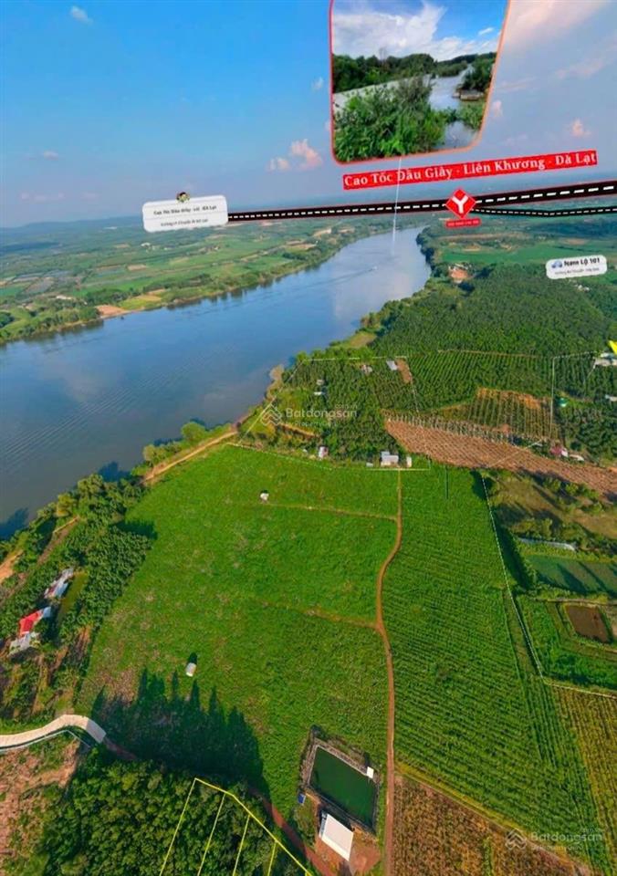 Chủ ngộp cần bán đất vườn view sông la ngà 1.000m2 chỉ 540tr cách cạnh nút giao cao tốc 4km