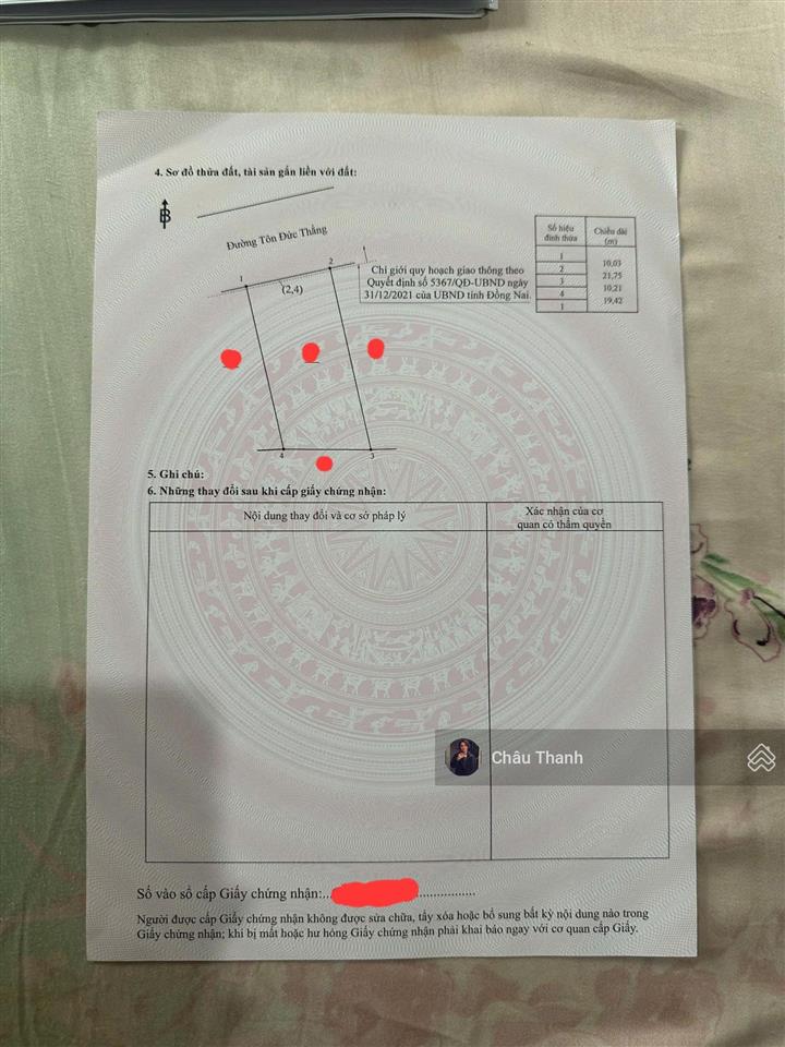 Nền 210m2 mặt tiền đường 25b nằm giữa vành đai 3  đường sắt thủ thiêm  sân bay long thành