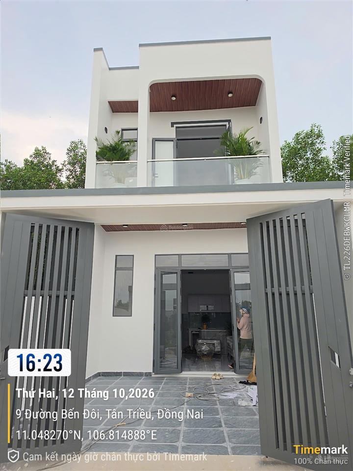 Chỉ cần trả trước 500tr sở hữu ngay nhà 1 lầu 3pn 1 sẹc hương lộ 15 tân triều tặng nội thất cao cấp