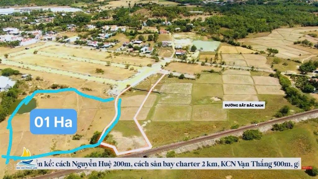 Cần bán quỹ đất ở làm kho bãi 1,5ha liền kề sân bay quốc tế vân phong  kết nối cao tốc vân phong