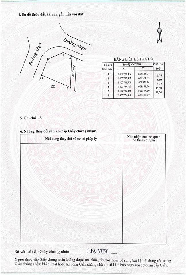 Mở bán 8 lô full thổ cư liền kề ga hành khách đường sắt cao tốc bắc nam và lk sân bay qt vân phong