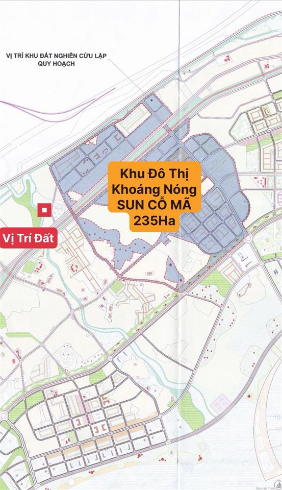 Mở bán hiếm có lô full thổ cư  lk dự án 235ha khoáng nóng cổ mã chỉ 795 triệu/nền mt nhựa 20m