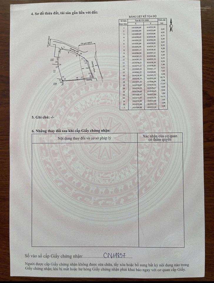Mở bán hiếm có lô full thổ cư  lk dự án 235ha khoáng nóng cổ mã chỉ 795 triệu/nền mt nhựa 20m