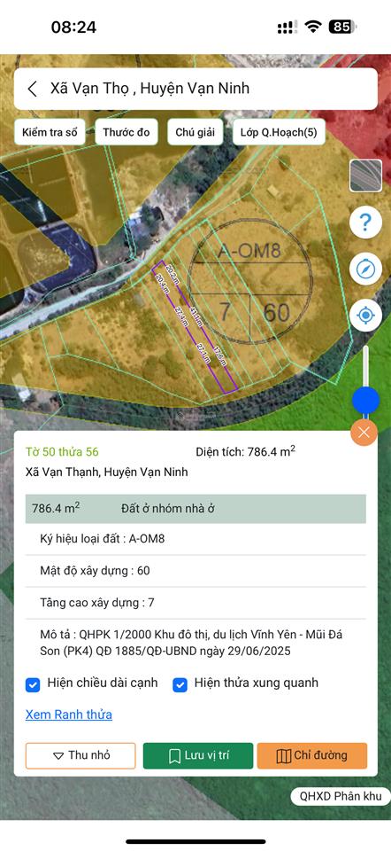 Mở bán 01 lô giáp tđc vĩnh yên giá rẻ chỉ 7,5triệu/m2  quy hoạch đất ở 100% an toàn