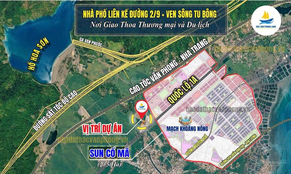 Mở bán nền nhà phố liên kế đường 2/9 & ven sông tu bông giá hấp dẫn vị trí đắc địa chỉ từ 795 triệu