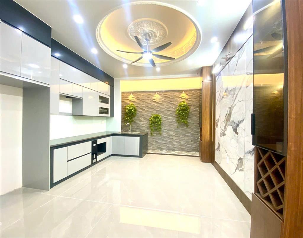 Nhà đẹp TĐC Vĩnh Niệm - 59m 4 tầng, Thang Máy,  Giá 8.4 tỉ, cạnh Cục Thuế