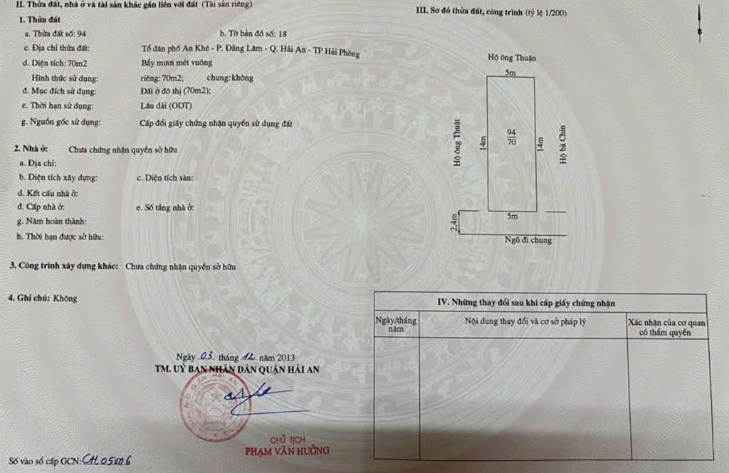 ⭐⭐Bán đất ngõ 162 Trung Lực - Đằng Lâm - 70m - Ô tô vào tận nơi