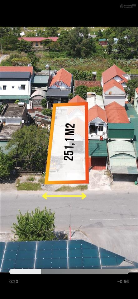 Nhà đất 251m 2 mặt đường đối diện long beach view biển có nhà 4pn