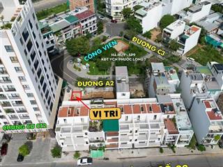 Cần bán vcn phước long 1  lô 75m2 ngang 5m đối diện công viên, gần vành đai 2 và sông quán trường