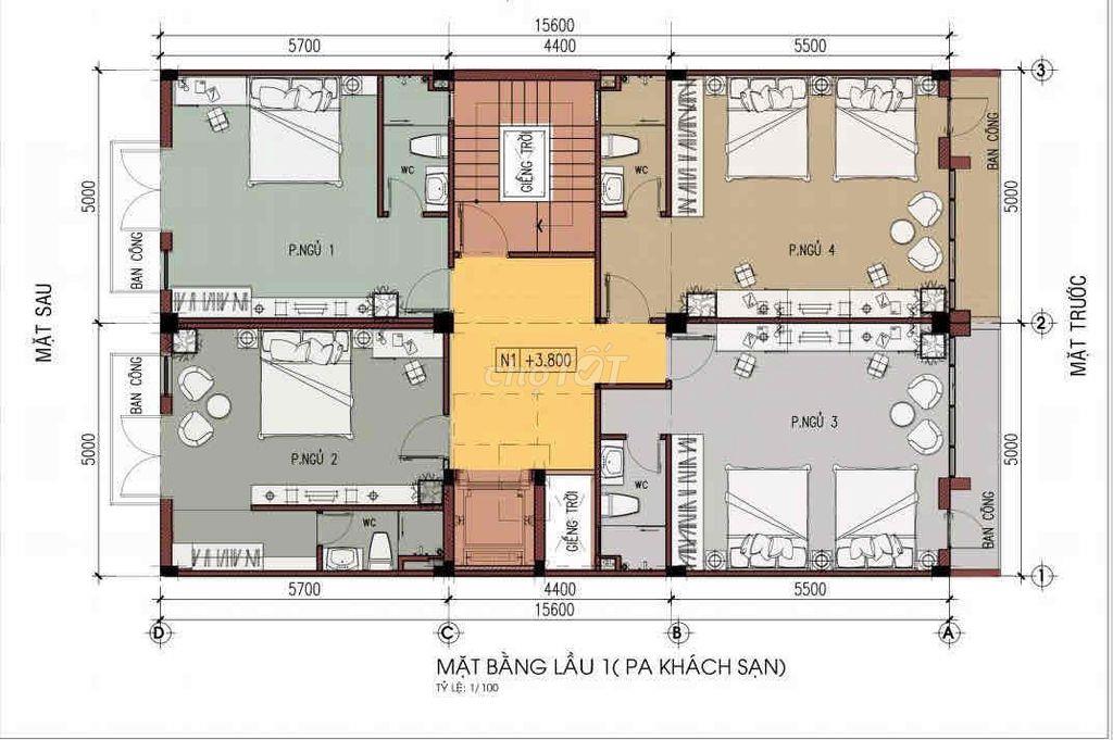 Nhà 2MT đường chính AN DƯƠNG VƯƠNG, 4 tầng, đang cho thuê