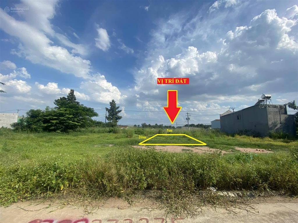 Bán đất nền thổ cư ngay khu gần trung tâm phường trảng bom, 1 tyr150/100m2