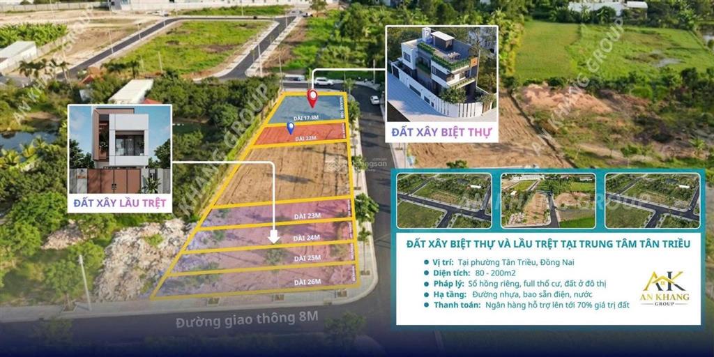 Bán đất ngay ngã tư chợ tân triều, 1 tỷ 350/80m2, sổ hồng thổ cư, đường giao thông 8m