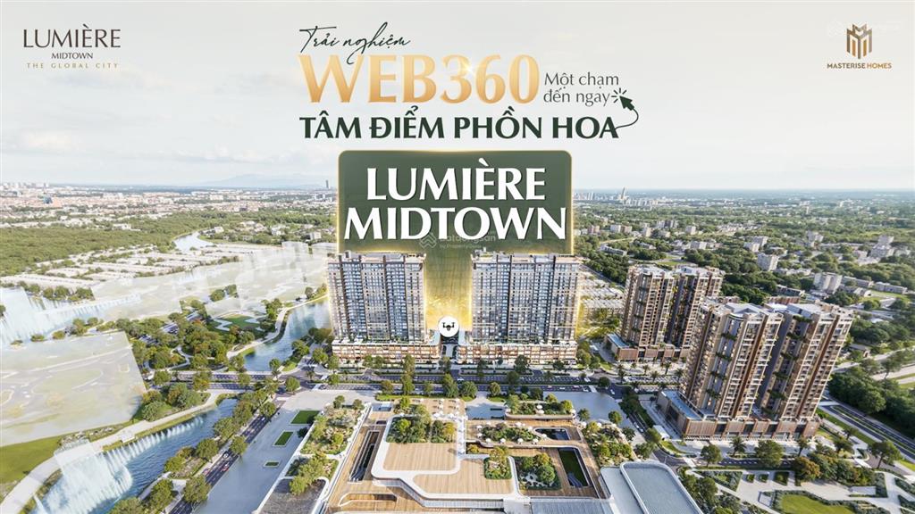 Xót lại duy nhất 1 căn 1 phòng lumiere midtown view sông giá gốc chủ đầu tư không chênh lệch