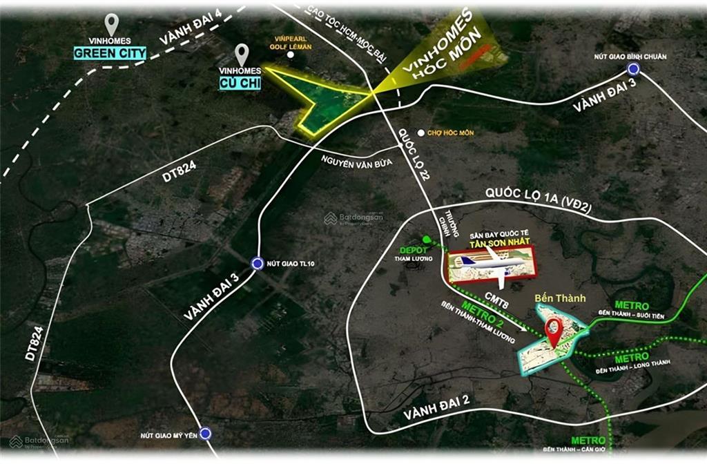 Vinhomes hóc môn "người khổng lồ" 880ha chính thức thức giấc sau 18 năm!