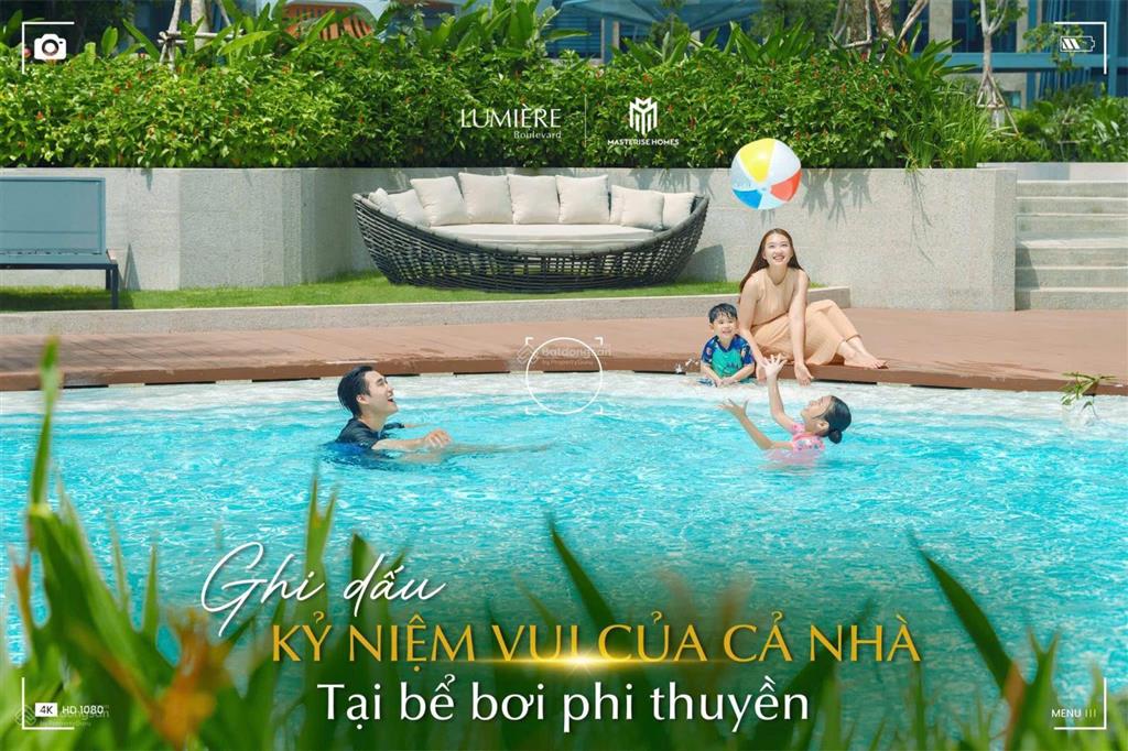 Bán căn 2pn1wc 53,9m2 giá 3,9tỷ allin khu lumiere boulevard thiết kế từ 1pn+  0934 050 ***