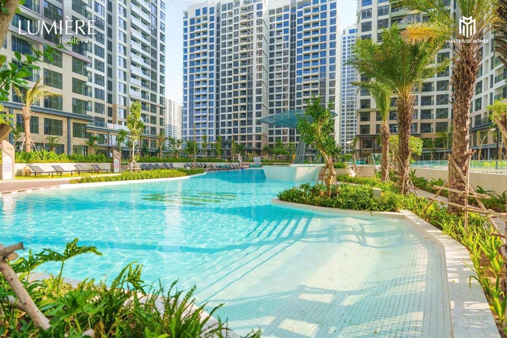 Bán căn 2pn1wc 53,9m2 giá 3,9tỷ allin khu lumiere boulevard thiết kế từ 1pn+  0934 050 ***