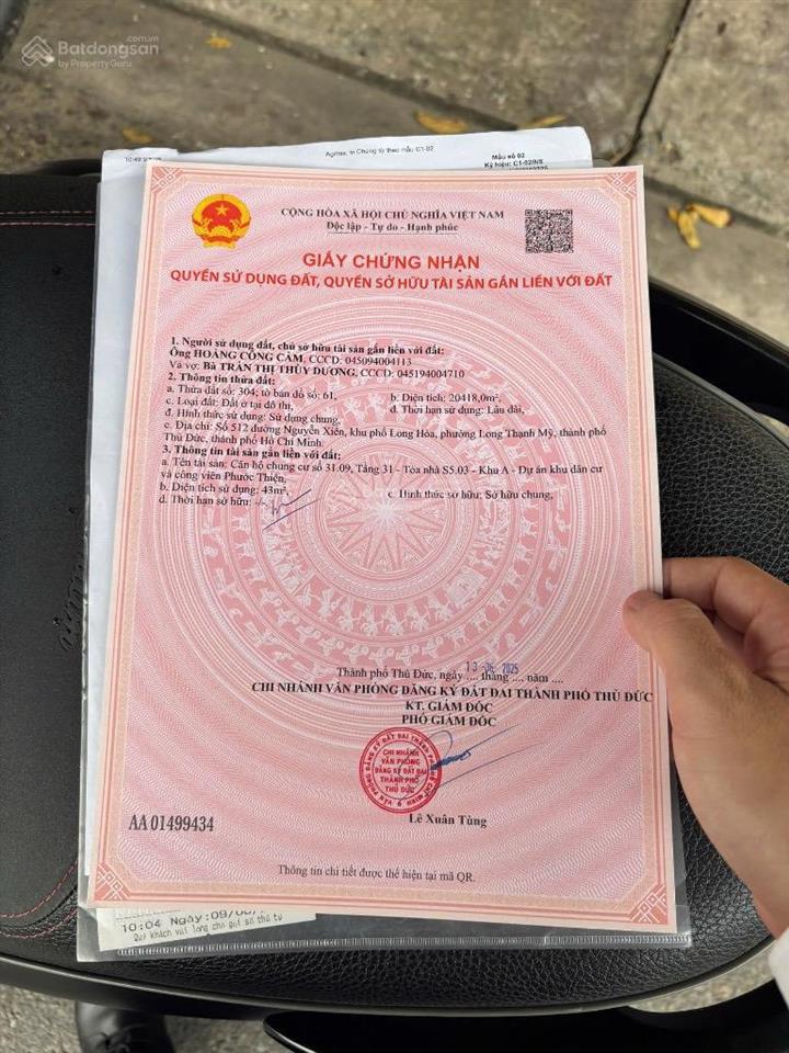 Căn 1pn+ full nội thất giá 2.2 tỷ phù hợp mua ở. xem nhà  0934 050 ***