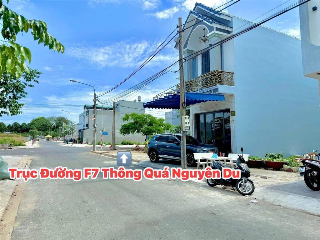 Bán lô đất kdc bửu long 3, đường f7 siêu đẹp, chỉ 3,7 tỷ còn tl