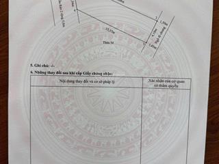 Bán đất mặt đường hồ sen  an biên  hải phòng dt 60m ngang 4.1 m hướng tây bắc