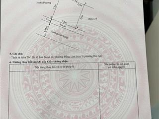 Lô góc 2 thửa liền kề đất phân lô 162 trung lực, đằng lâm d.tích 56m (ngang 7,5 x 7)