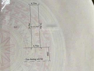 Mặt đường 20m đất tái định cư đường dứa, đằng hải (c928) d. tích 117m2 (ngang 4,8 x 24,4)