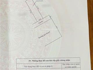 Bán đất khu nhà ở đồng bồ đằng hải  nam hải hải an  hải phòng dt 83,4m ngang 4,3m hướng đông nam