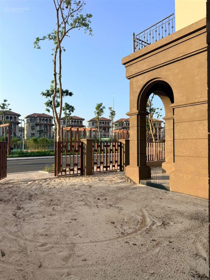 Biệt thự đơn lập xây thô 4 tầng , isla bella phong cách nhật