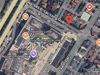 Mảnh đất vàng tại tây hồ tây cạnh lotte