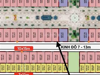 Biệt thự cạnh góc kinh đô kd755, có 3 mặt thoáng quảng trường