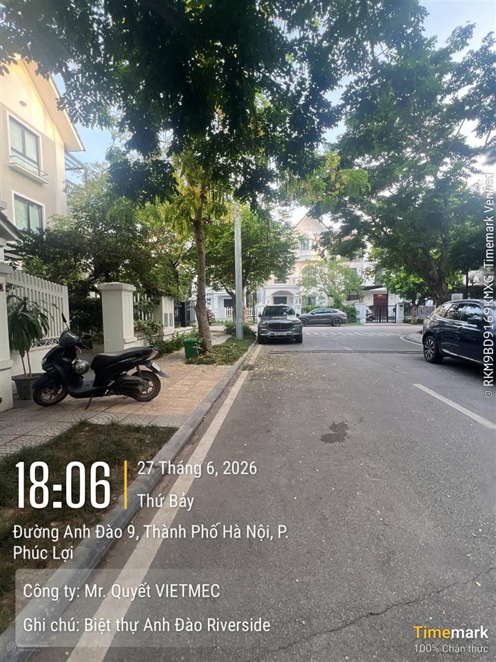 Biệt thự anh đào riverside cần bán nhanh gọn, giá tốt