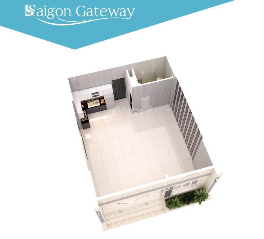 Cho thuê shophouse chung cư sài gòn gateway diện tích 63m2 giá 12tr/tháng.  0909 333 *** duyên