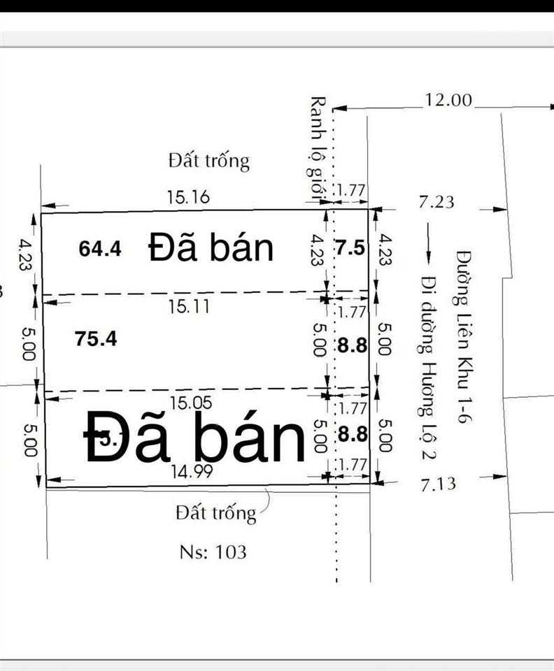 Chính chủ cần bán gấp lô đất 85m2 bình trị đông chỉ 6,1 tỷ chốt ngay  0901 642 ***