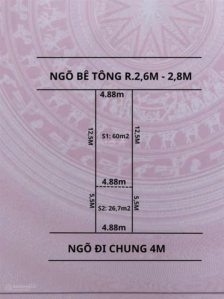Chưa đến 10,5tr/m2 cơ hội đầu tư lô đất 87,26m² tại thù du, minh tân, kiến thụy